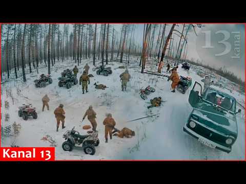 “No escape” - Putin’s soldiers suffer a deadly strike from a drone attack while on the move