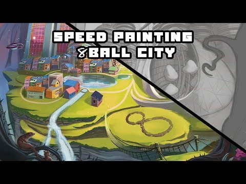 Speed Painting 8Ball City (Official Music Video) - Kenner online metal music video by KENNER