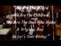 USA for Africa - We Are The World (Instrumental ...