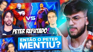[FÃBOY?🤔] REACT Jiren vs Superman R.A - o peter &quot;ei nerd&quot; ERROU FEIO!!