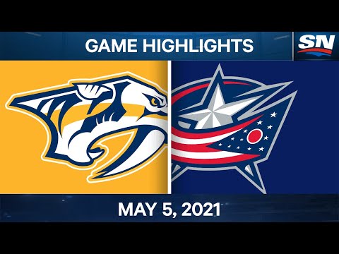 NHL Game Highlights | Predators vs. Blue Jackets - May 5, 2021