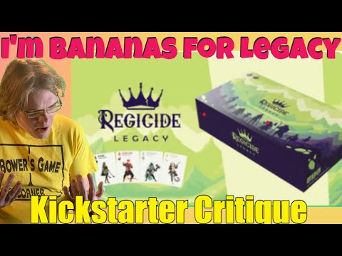 Regicide Legacy- Under The Radar Legacy game!?- Kickstarter Critique Review