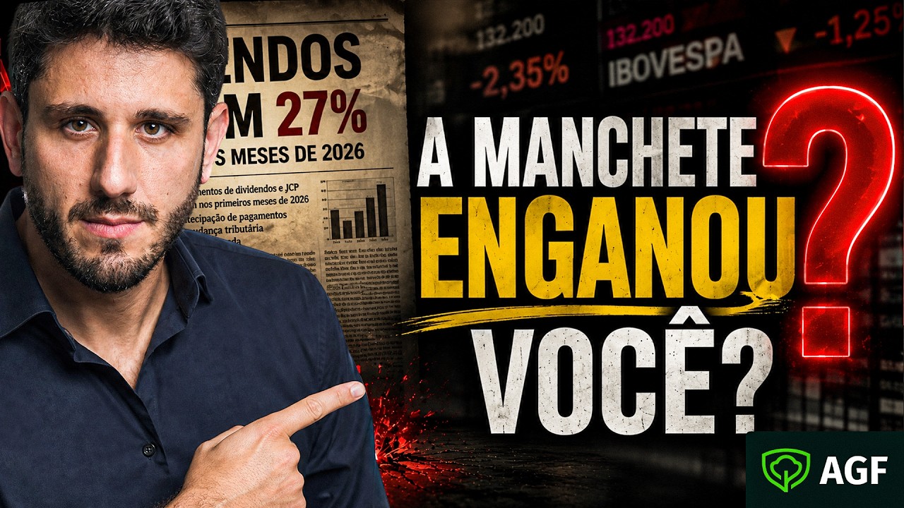 A QUEDA de 27% nos dividendos não significa o que você pensa