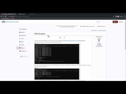 PNG Analysis – Didier Stevens Videos