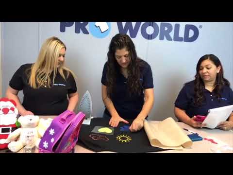 Facebook Live 12/8/17: Applying Vinyl with a Home Iron