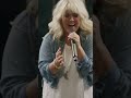 Natalie Grant sings “You’re Not Finished Yet” at one of our Tuesday night services!