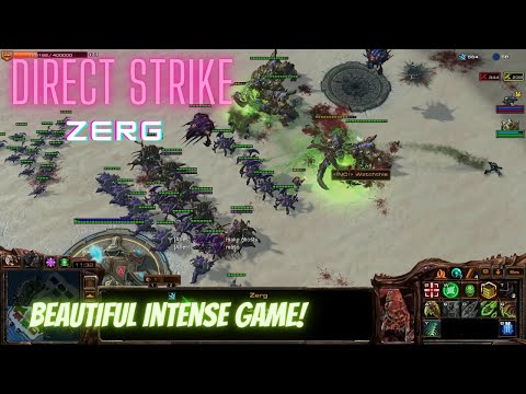 Starcraft 2 Direct Strike: Beautiful Intense Game!