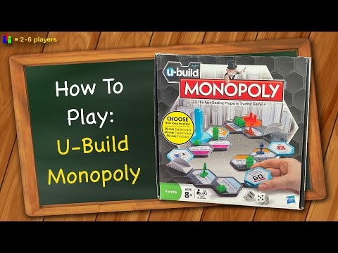 How to play U-Build Monopoly
