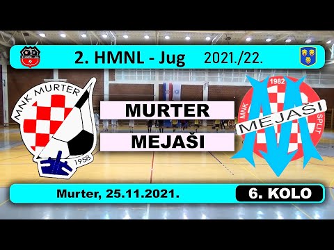2. HMNL Jug, 6.: MURTER - MEJAŠI  3:4, 25.11.2021.