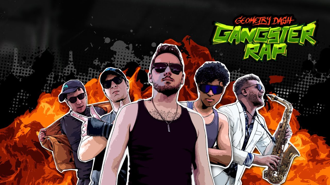 GEOMETRY DASH GANGSTER RAP (Official Music Video) [feat. EVW, KingSammelot, Colon]