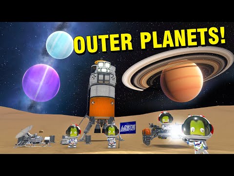 The Amazing KSP OUTER PLANETS MOD 😍 Let's go to the FURTHEST PLANET!