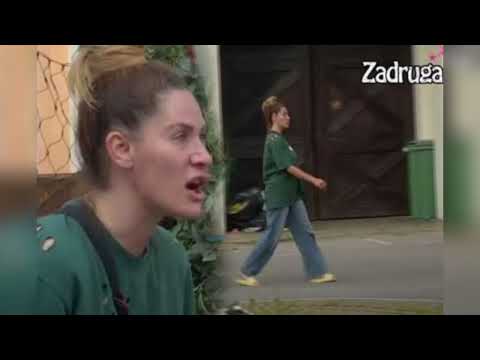 LOM I HAOS TOKOM REKLAMA: Ana Ćurčić URLA PRED KAPIJOM Zadruge! Na rubu živaca