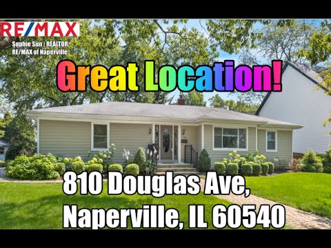 Hot New Listing! 🎉 CLOSE to Downtown Naperville! 810 Douglas Ave, Naperville 60540 🏡