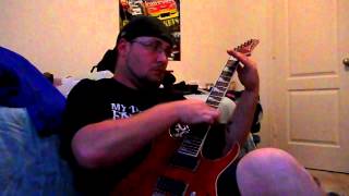 Chimaira Down Again (guitar cover)