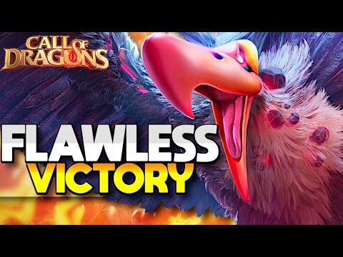 Flawless Victory vs Elite Thunder Roc in Call of Dragons