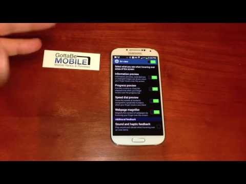 How to Use Air View on The Samsung Galaxy S4
