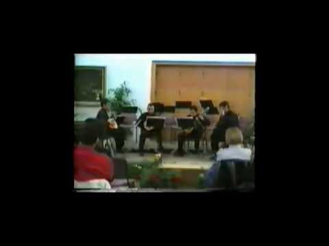 Quartet Francesc Tàrrega 1996 - Jose Goterris, Pasqual Llorens, Jesus Ceba, Juan Carlos Torres.