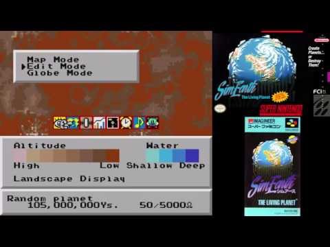 SNES A Day 156: SimEarth: The Living Planet