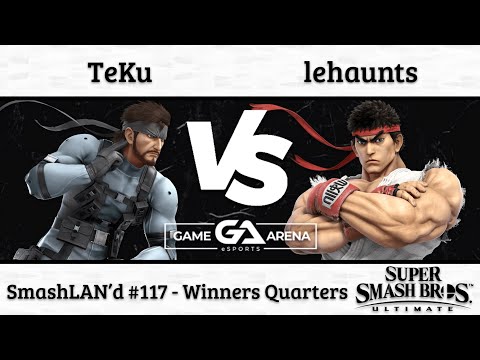 SmashLAN'd 117: TeKu (Snake) vs. lehaunts (Ryu) - Winners Quarters