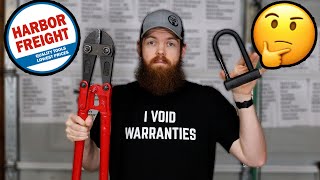 Can These Giant Bolt Cutters Cut This Lock