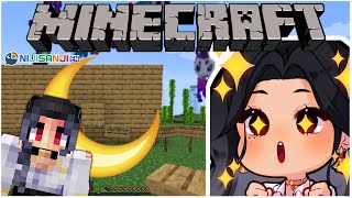 【MINECRAFT】I Try To Make a Moon House!🌙🏠💖【NIJISANJI EN | Scarle Yonaguni】