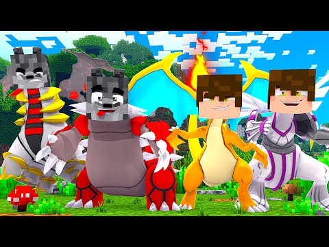 VIRAMOS vários POKÉMON RARO ou LENDÁRIO no MINECRAFT