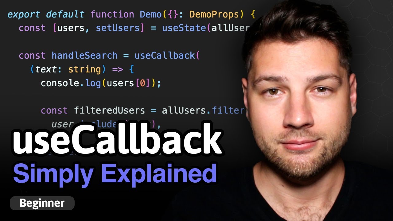 Learn React Hooks: useCallback - Simply Explained!