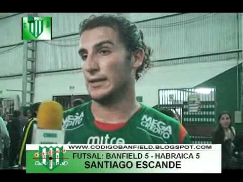 FUTSAL - SANTIAGO ESCANDE BANFIELD 5 - HEBRAICA 5 6-5-2012