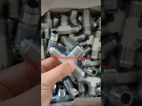 AJ type adapter ( JIC TEE) #hydraulicadapter