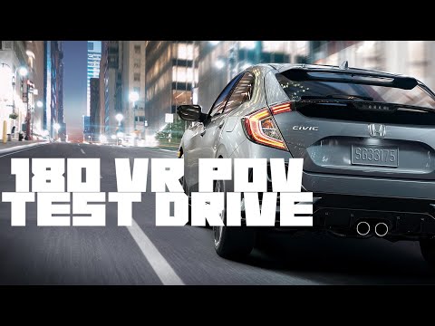 2020 Honda Civic Hatchback Sport Touring POV Test Drive