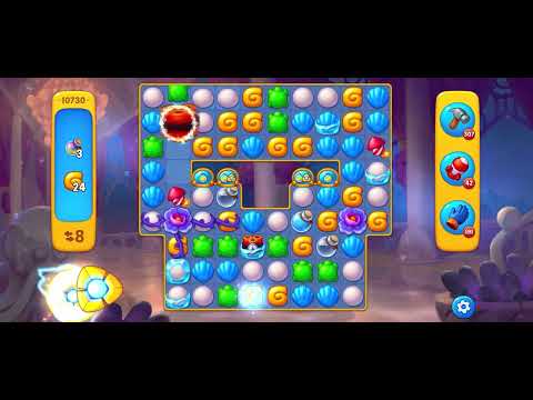 Fishdom level 10730 no boosters フィッシュダム ノーマル