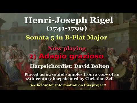 Henri-Joseph Rigel (1741-1799): Sonata in B-flat Major (ca.1767)