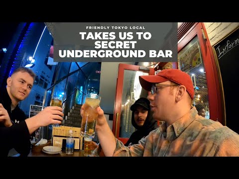Friendly Tokyo Native Takes Us to Secret Underground Bar