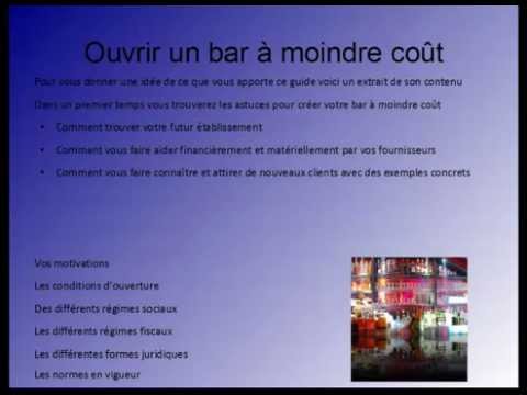 comment ouvrir bar