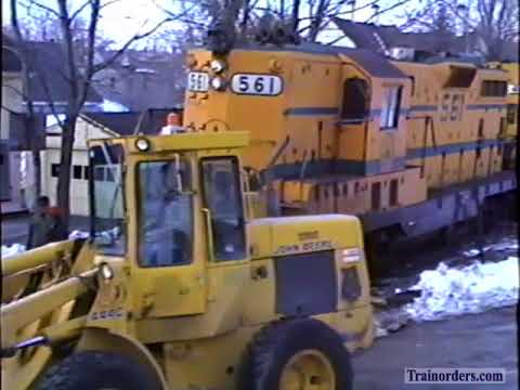 Classic Railroad Series 1198 - Guilford Railroad Strike In Maine