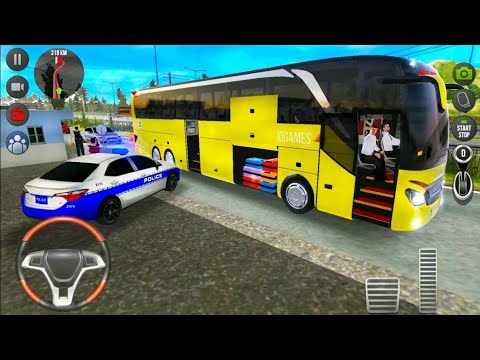 Explore the Bustling Streets of Madrid | Bus Simulator Game Gameplay