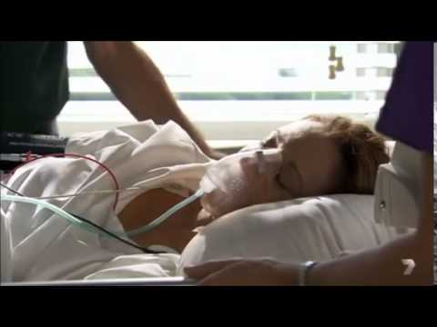 Roo in hospital, Home and Away 7th July, 2014