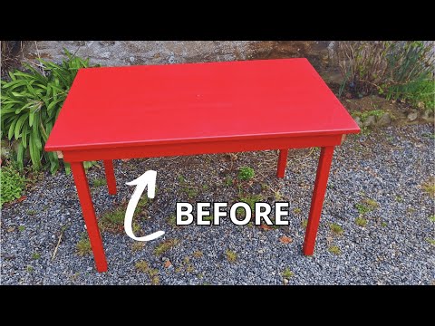 Wooden Table Renovation – Stunning Before & After