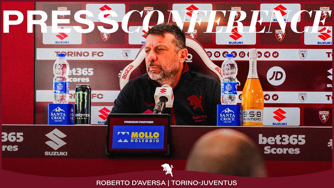  PRESS CONFERENCE | TORINO-JUVENTUS | ROBERTO D'AVERSA
