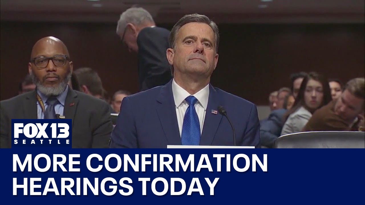 US cabinet nominee confirmation hearings today