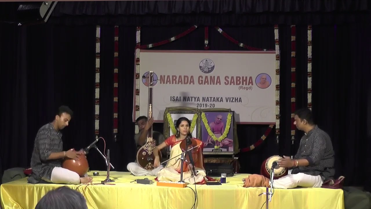Charumathi Raghuraman - Violin l Isai Natya Nataka Vizha l Carnatic Concert l Music Festival l NGS