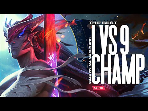 THE BEST CHAMP TO 1V9 LOW ELO - UNRANKED TO MASTER