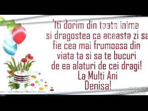 La multi ani Denisa!!!!!