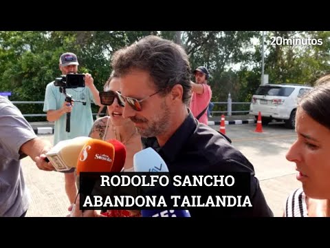 RODOLFO SANCHO se despide de su hijo, DANIEL SANCHO, y abandona TAILANDIA
