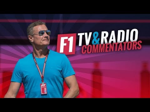 F1 TV PRESENTERS AND RADIO COMMENTATORS