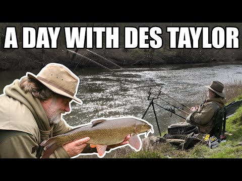 A Day With Des Taylor - Barbel Fishing on the River Severn