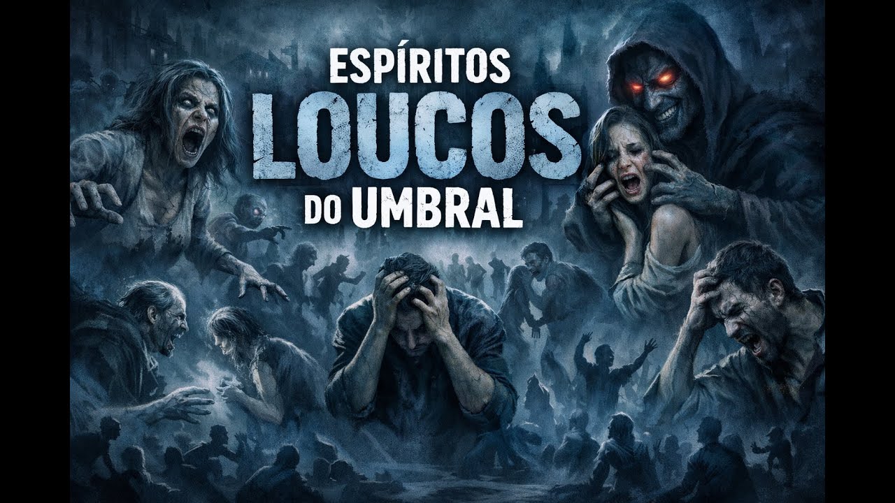 ESPÍRITOS LOUCOS DO UMBRAL - COMO SÃO, POR QUE FICAM ASSIM