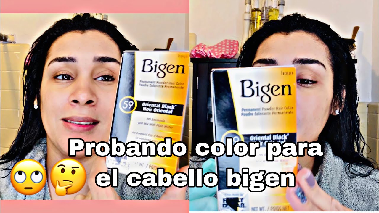 BIGEN TINTE PARA EL CABELLO Funciona