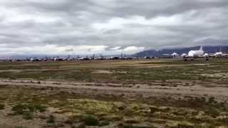 preview picture of video 'Amarg/Amarc Aircraft Boneyard in Tucson, Arizona'