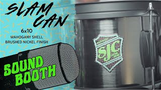 Video thumbnail for Slam Can Side Snare Sound Booth Feature! | SJC Custom Drums by SJC Custom Drums